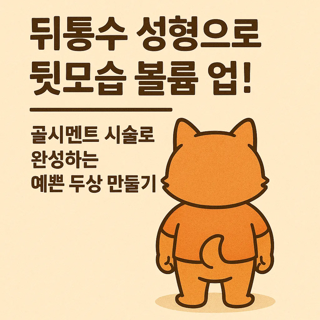뒤통수 성형으로 뒷모습 볼륨 업! 골시멘트 시술로 완성하는 예쁜 두상 만들기