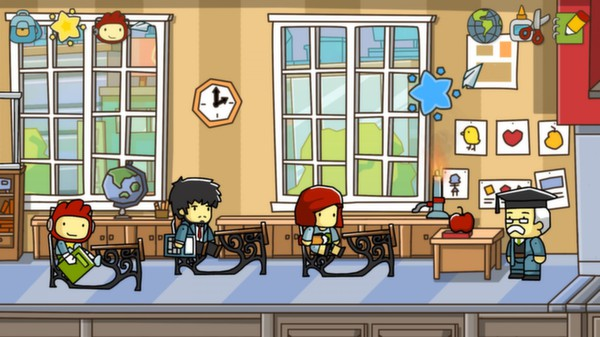 스크리블너츠 Scribblenauts 게임화면 @엘프리의놀이터