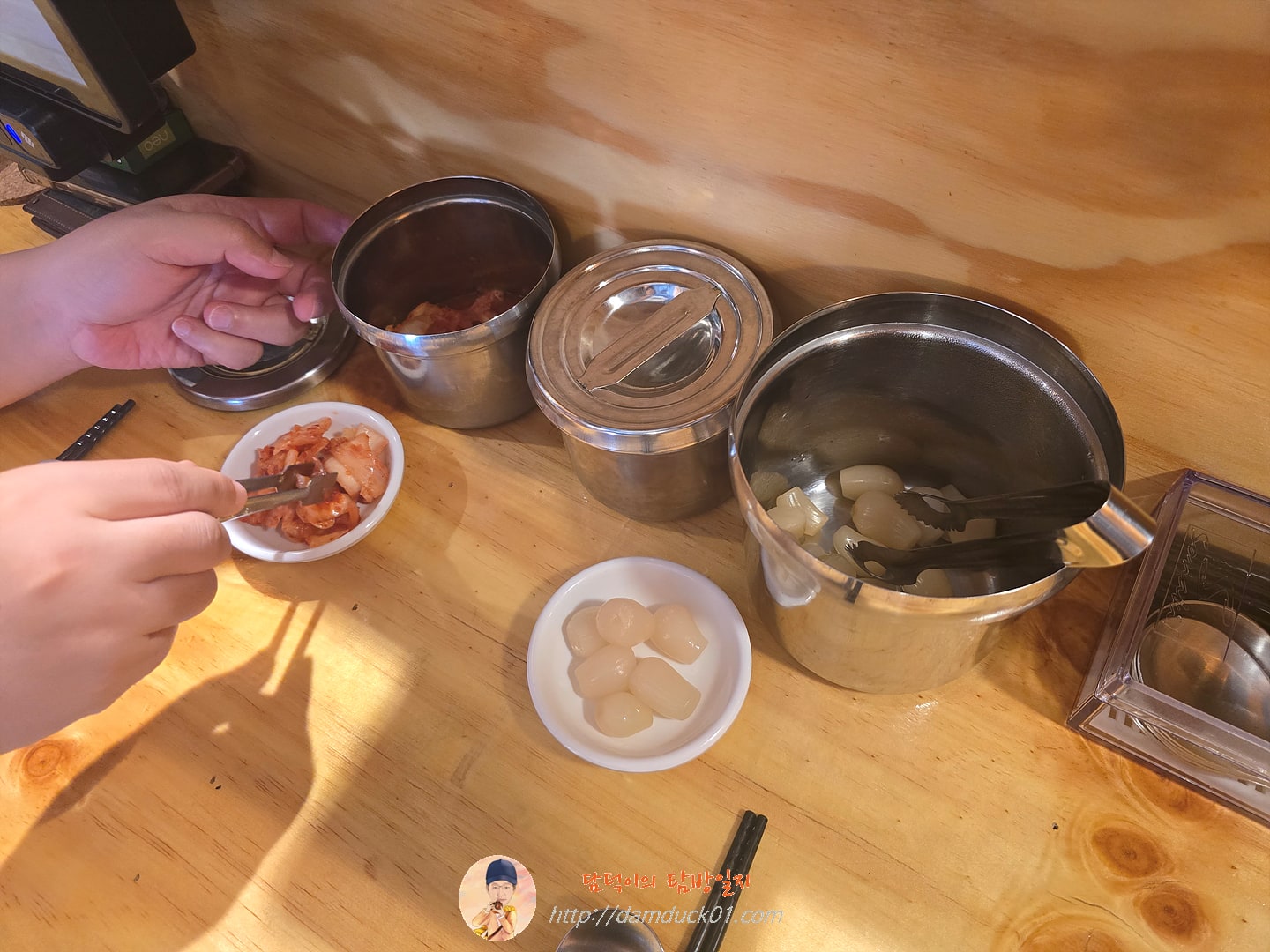 쿄다이라멘 반찬