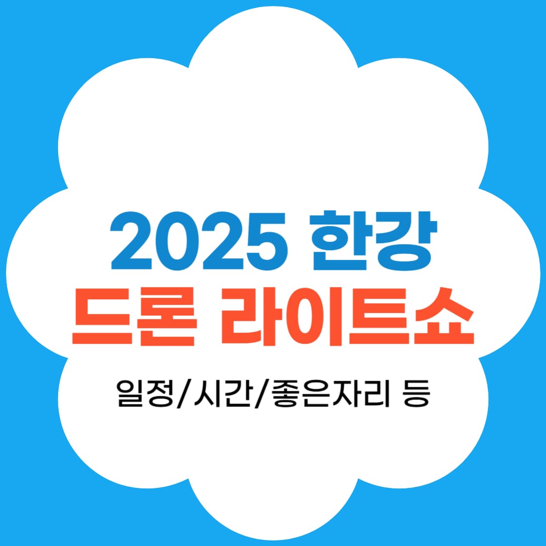 2025 한강 드론 라이트쇼 썸네일