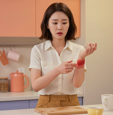 화상물집 응급처치와 관리법