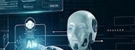 2026년 AI ETF 시장의 상위 5개 자금 흐름과 투자 전략 데이터를 시각화하여 분석 중인 로봇 이미지입니다.