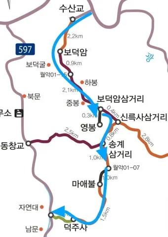 월악산 등산코스와 등산지도 추천_18