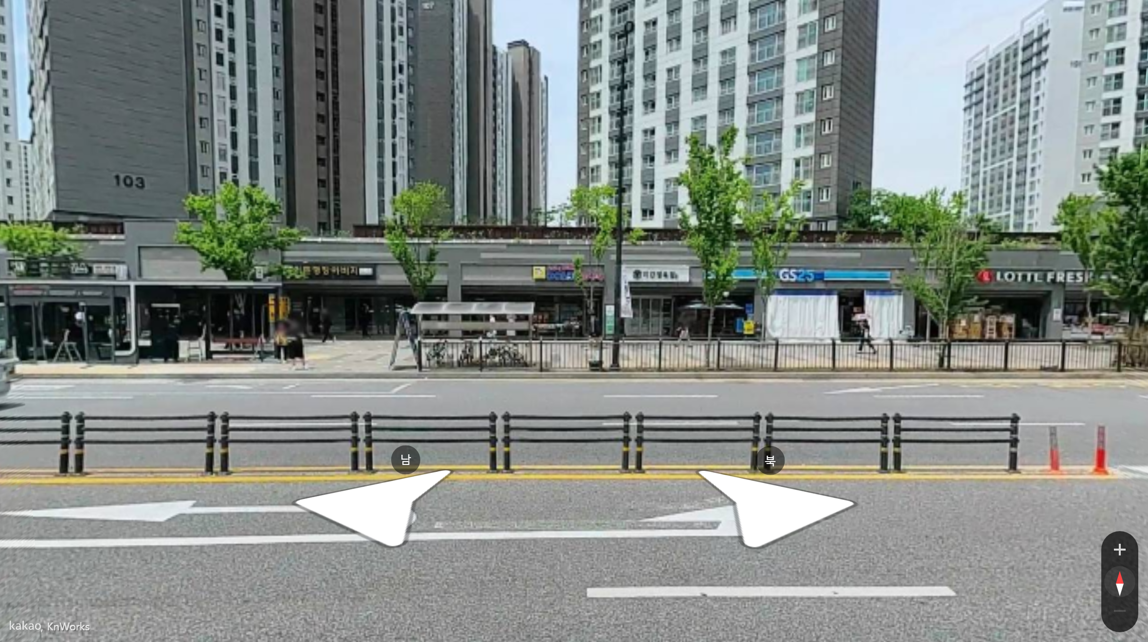 대광로제비앙더퍼스트 거리뷰 측면