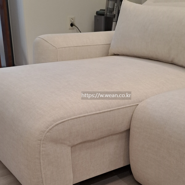쇼파 원단 확대 사진