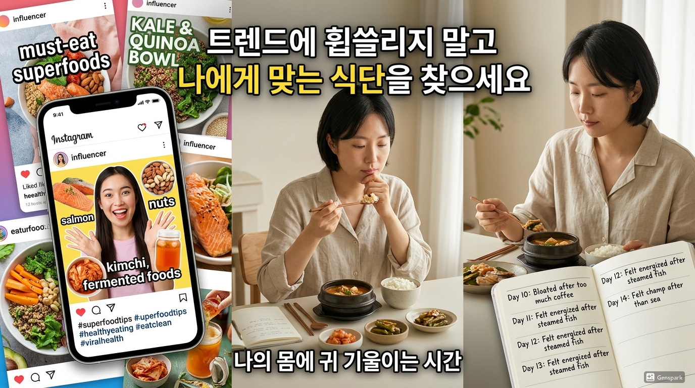 건강식도 결국 중요한 건 ‘내 몸과의 궁합’