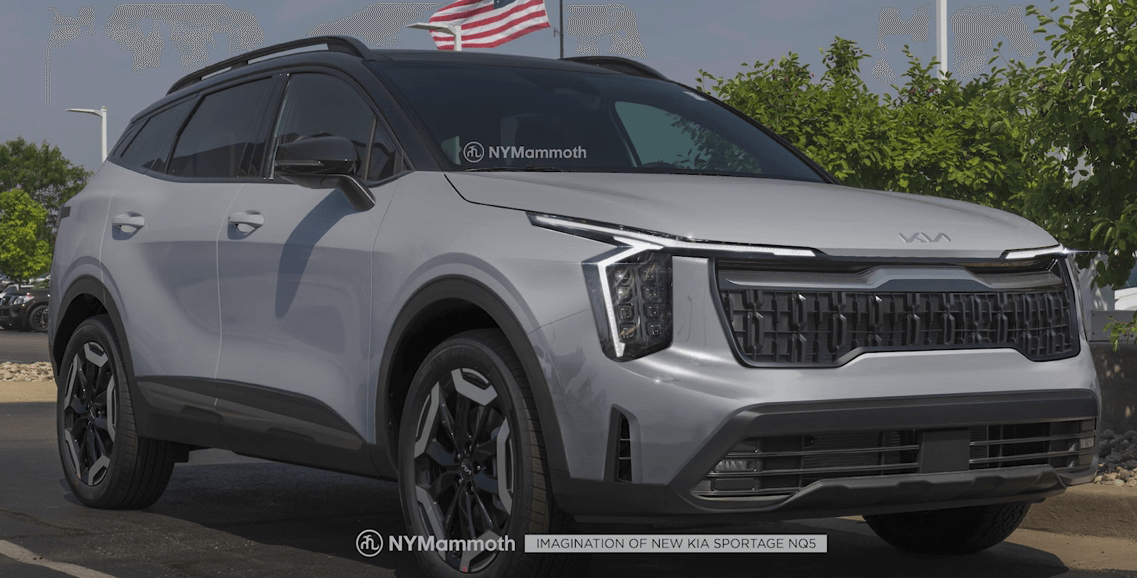 스포티지 페이스리프트 예상도