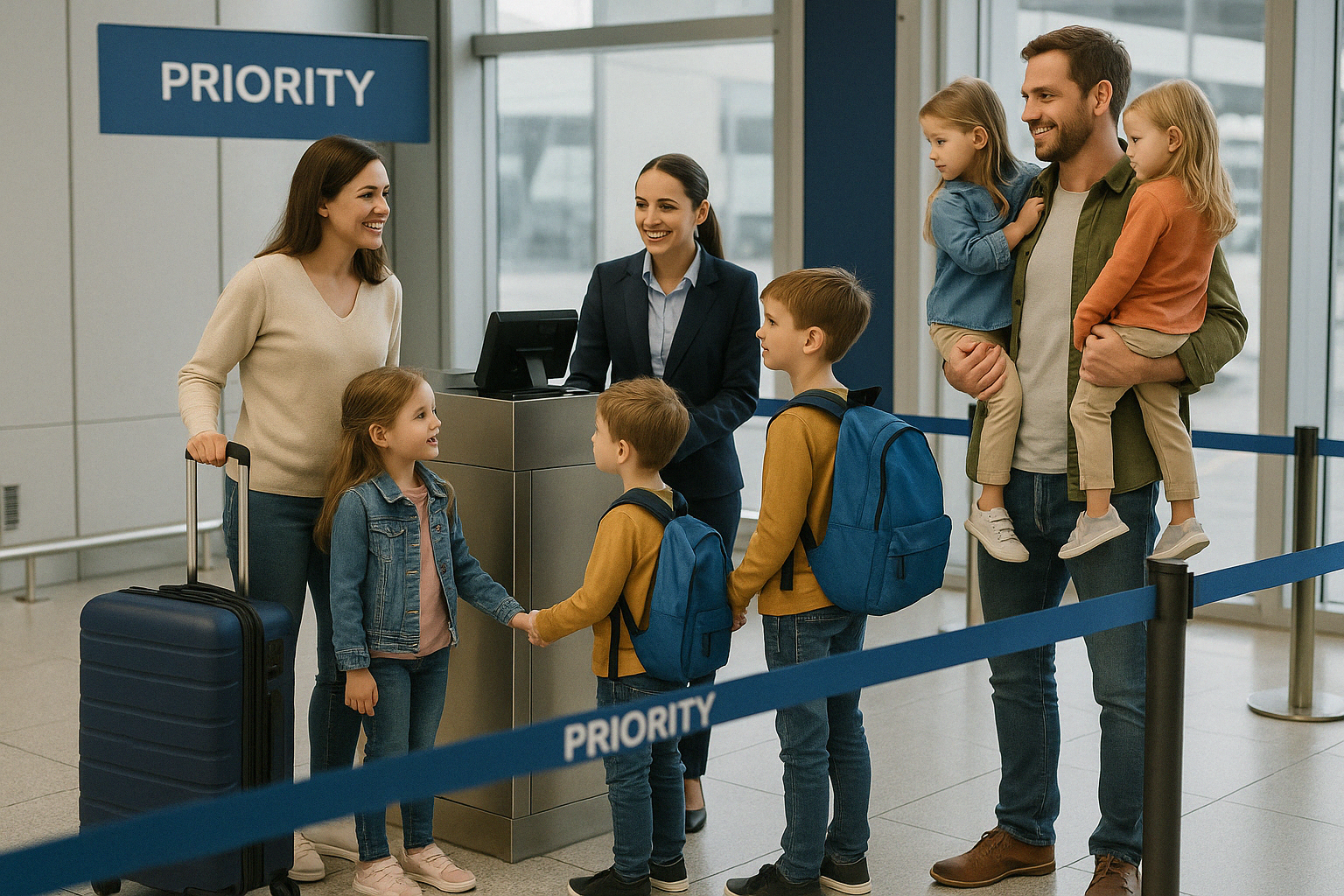 다자녀 우선출국