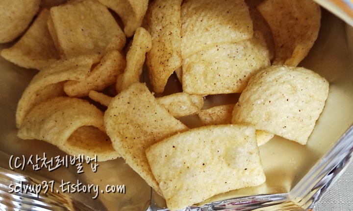 쟈키쟈키 과자 자세한 모습