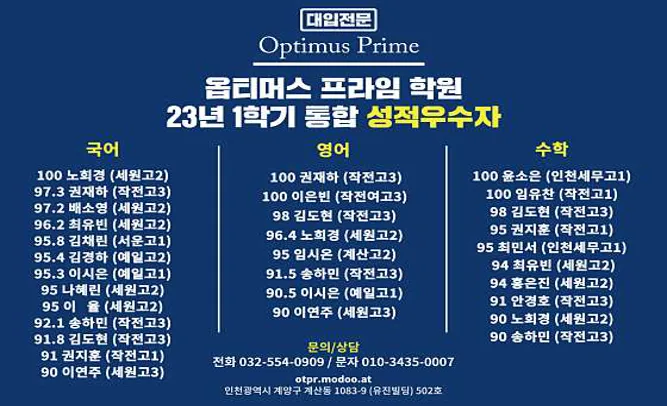 옵티머스프라임학원