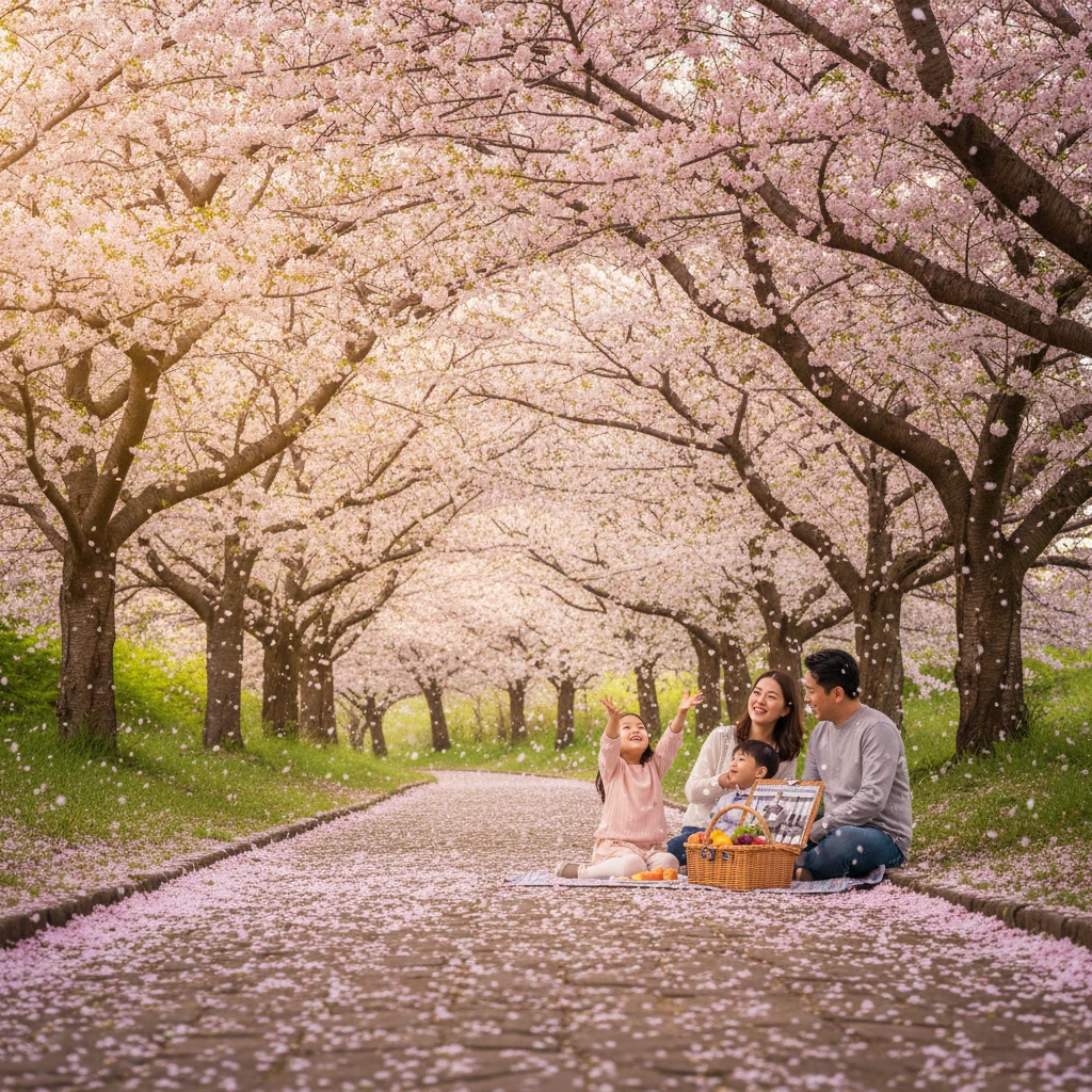 고령 벚꽃 여행 코스 및 주차 시설 ..