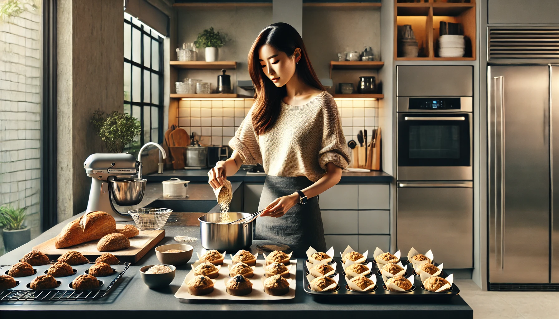 빵이나 머핀 등 베이킹에 활용