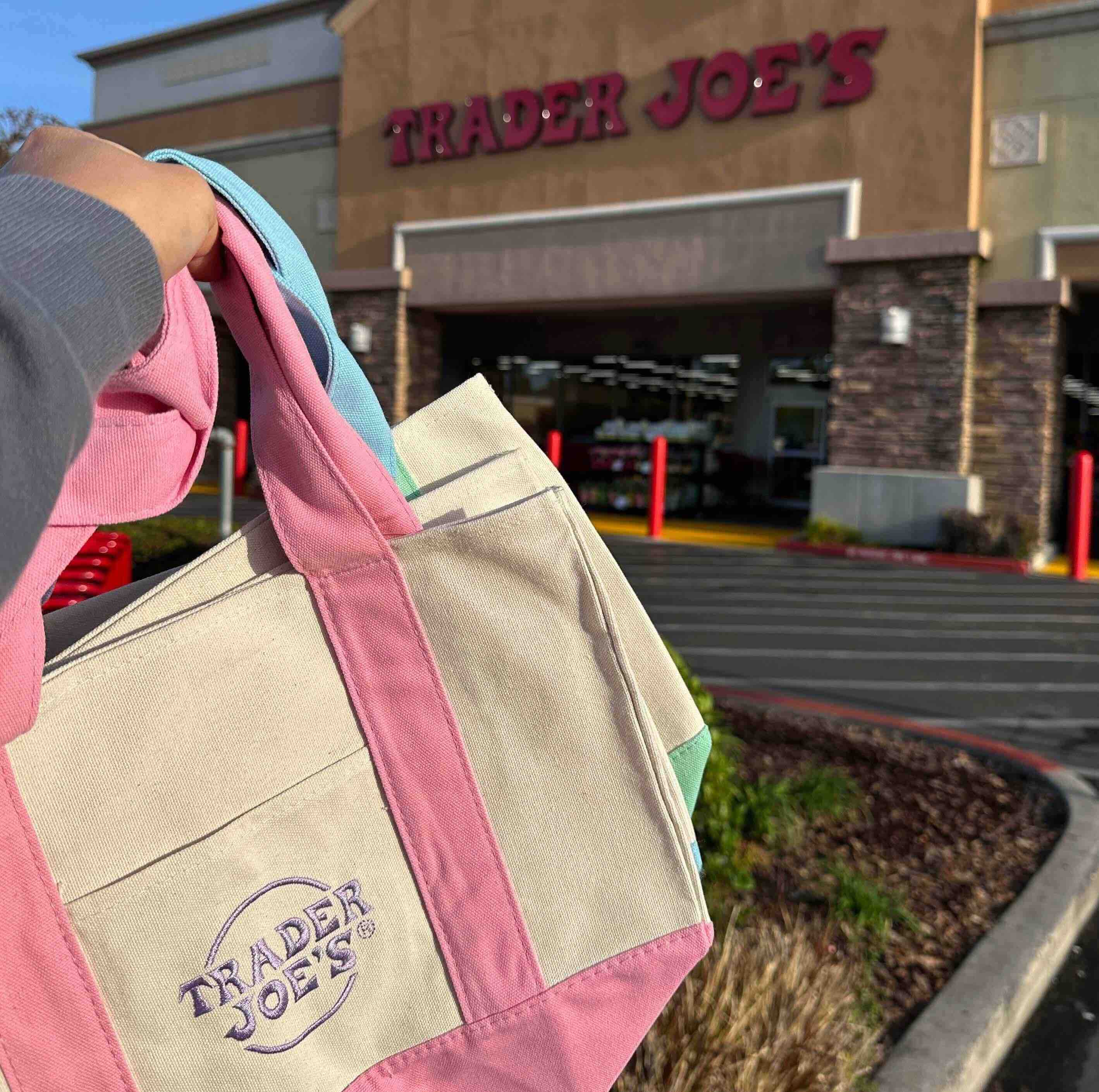 트레이더 조 미니토트백