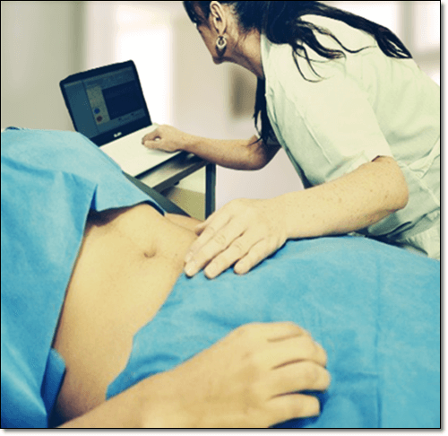 장누수 증후군 치료 받고 있는 환자