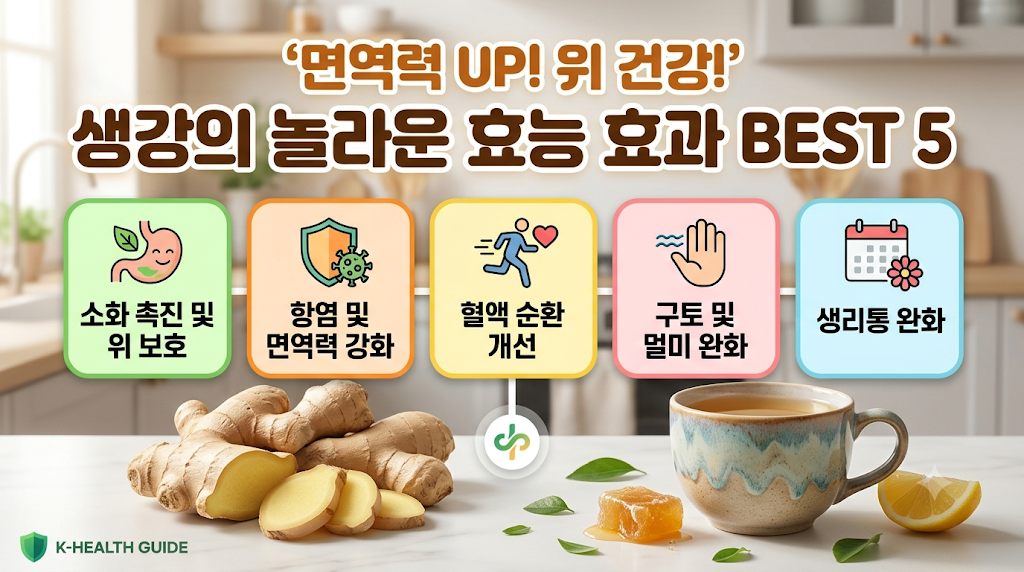 생강 효능 효과