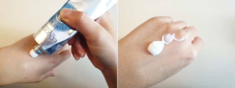 록시땅 핸드크림 제형