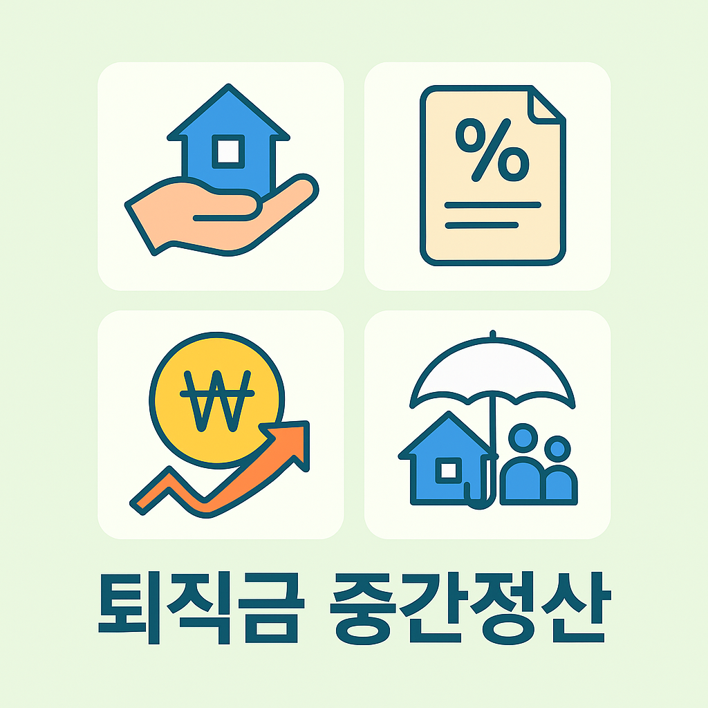 퇴직금 중간정산, 어떤 경우에 가능할까요?