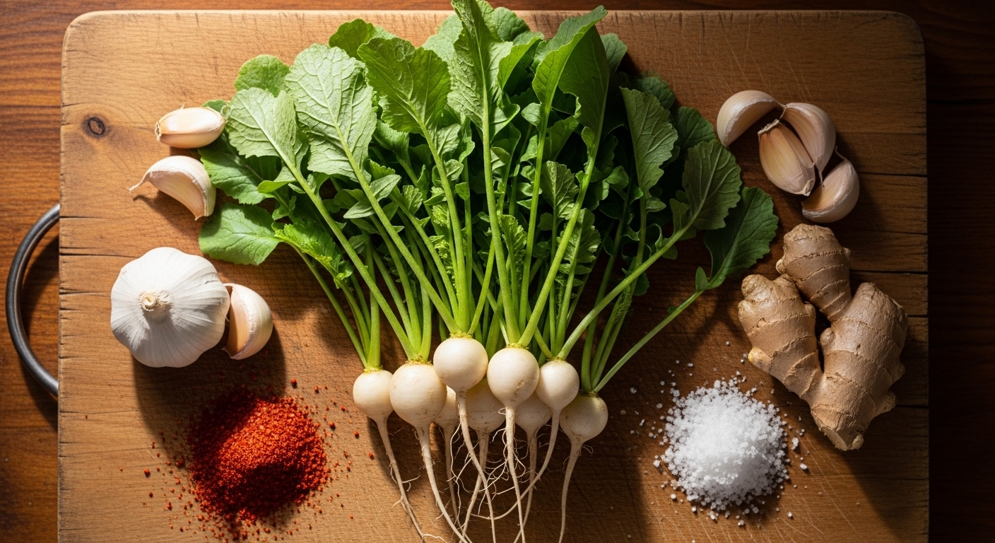 총각김치 맛있게 담는법