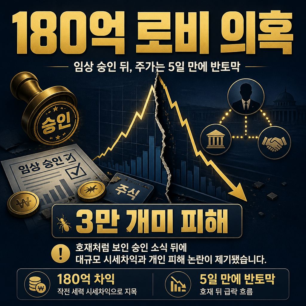 180억 로비 의혹