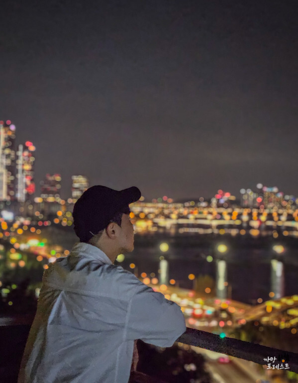 용양봉저정공원 야경 출사