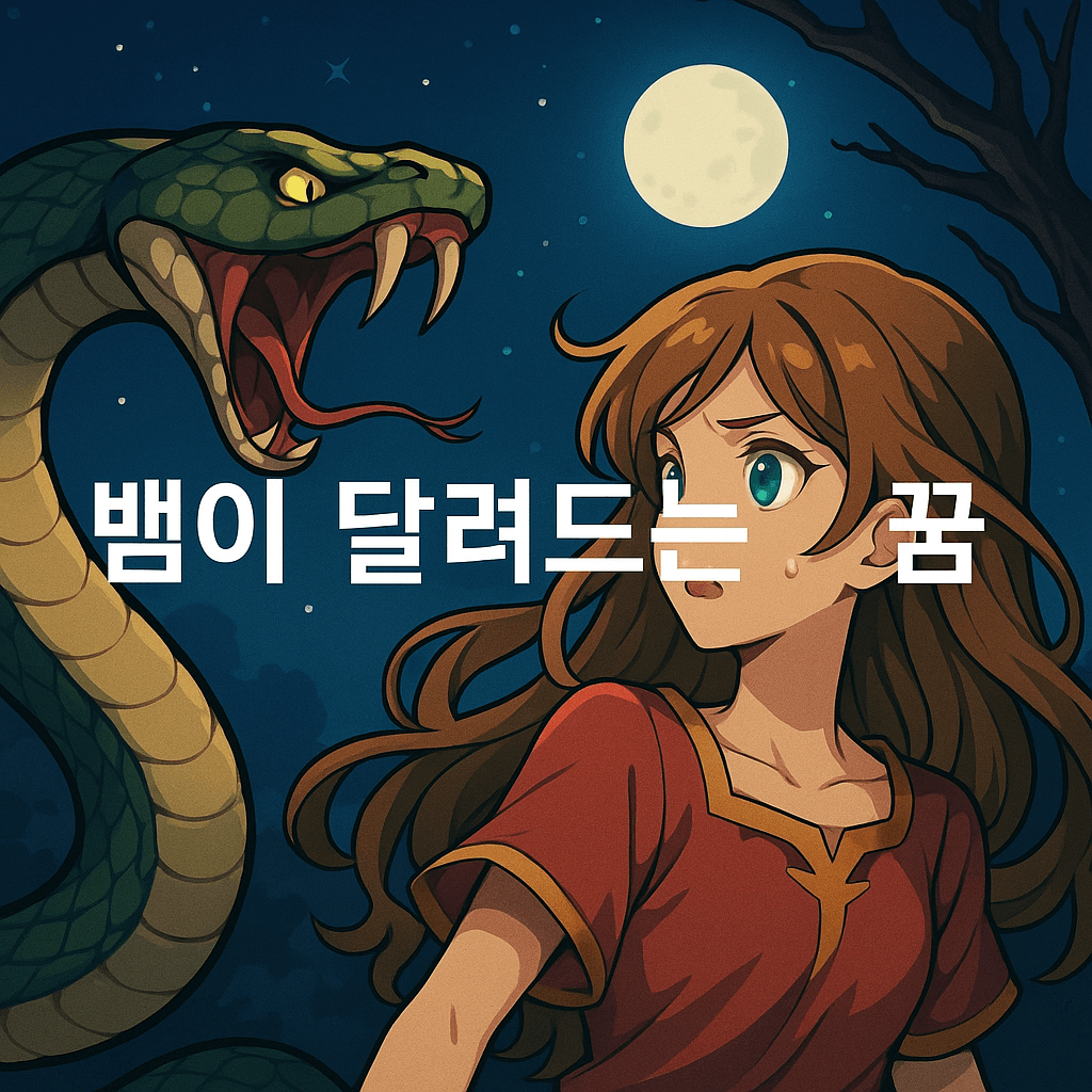 뱀이 달려드는 꿈