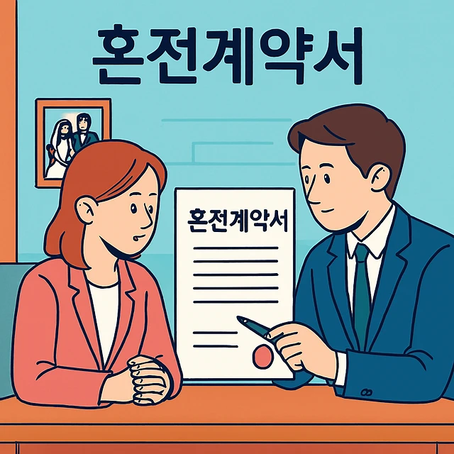 혼전계약서, 면접교섭불이행