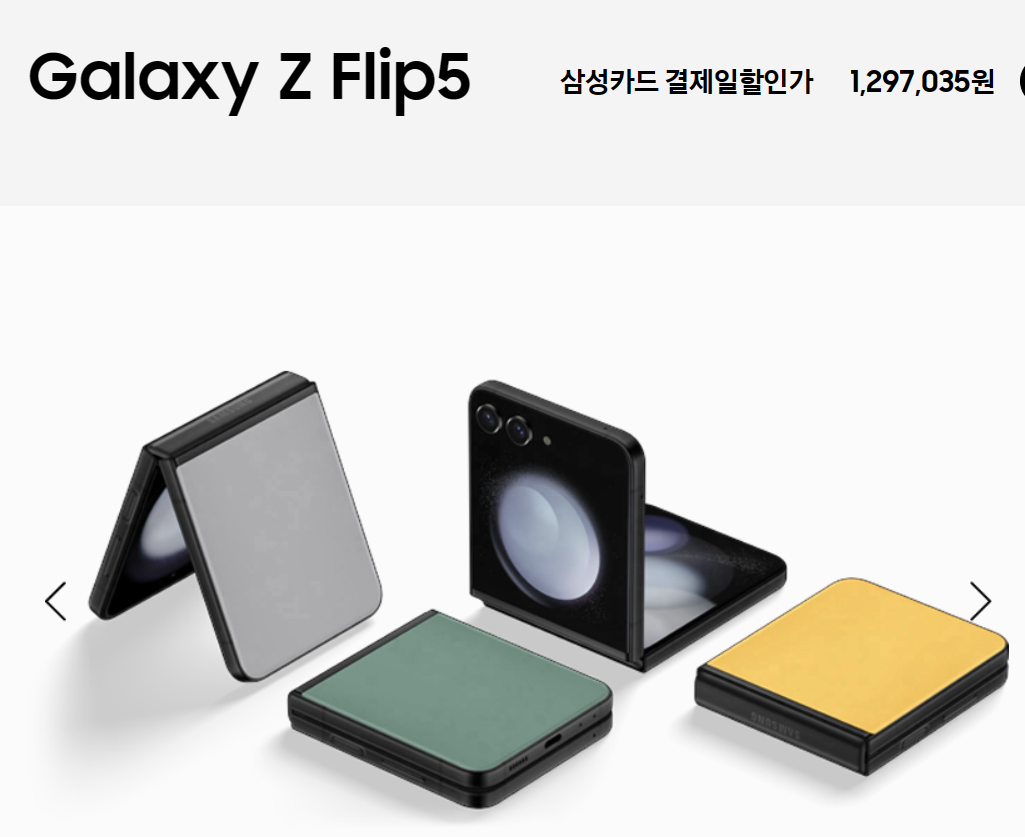 삼성 Z플립5