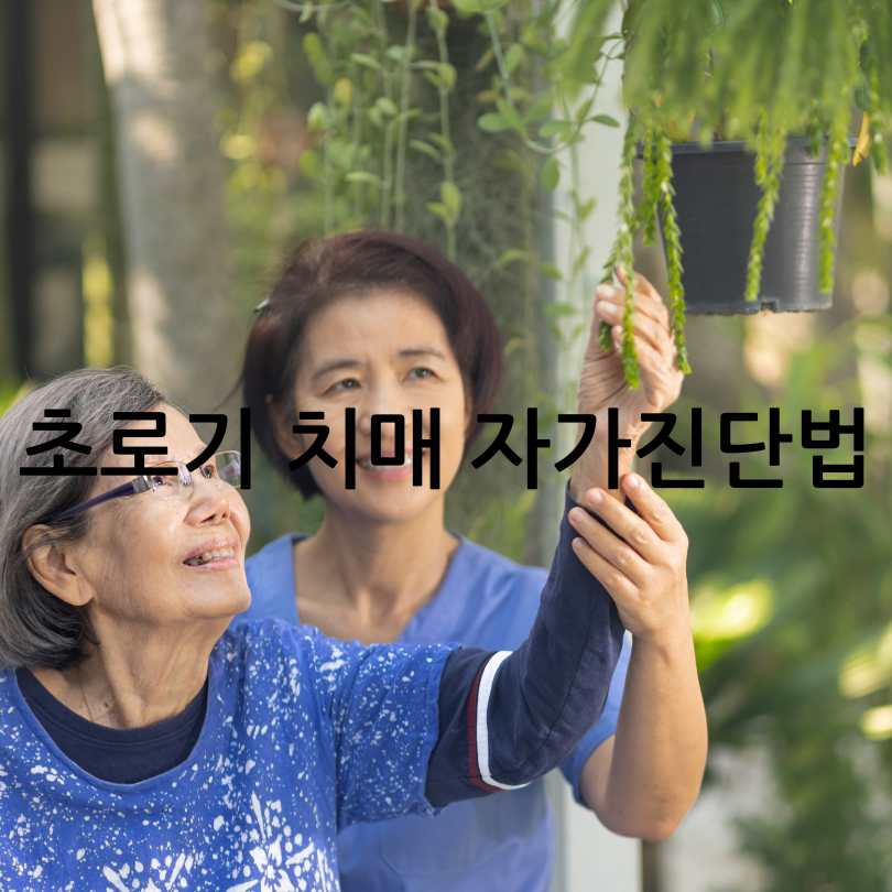초로기 치매 증상과 자가진단법