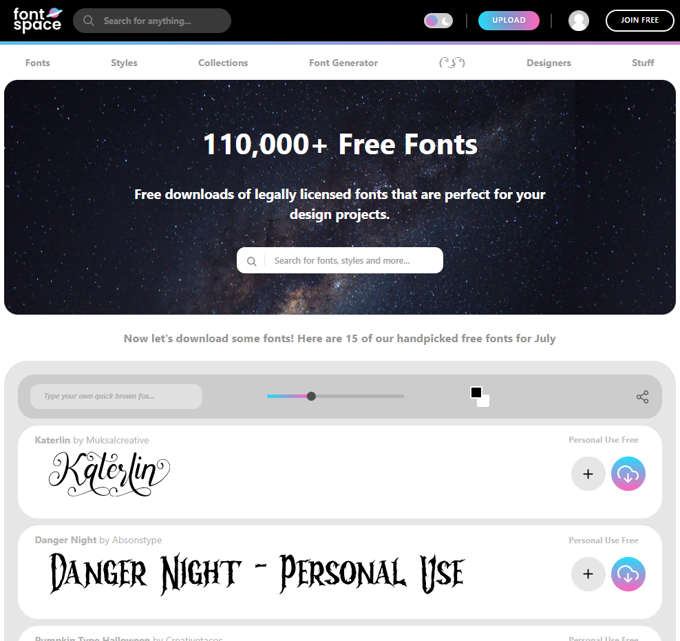 FontSpace