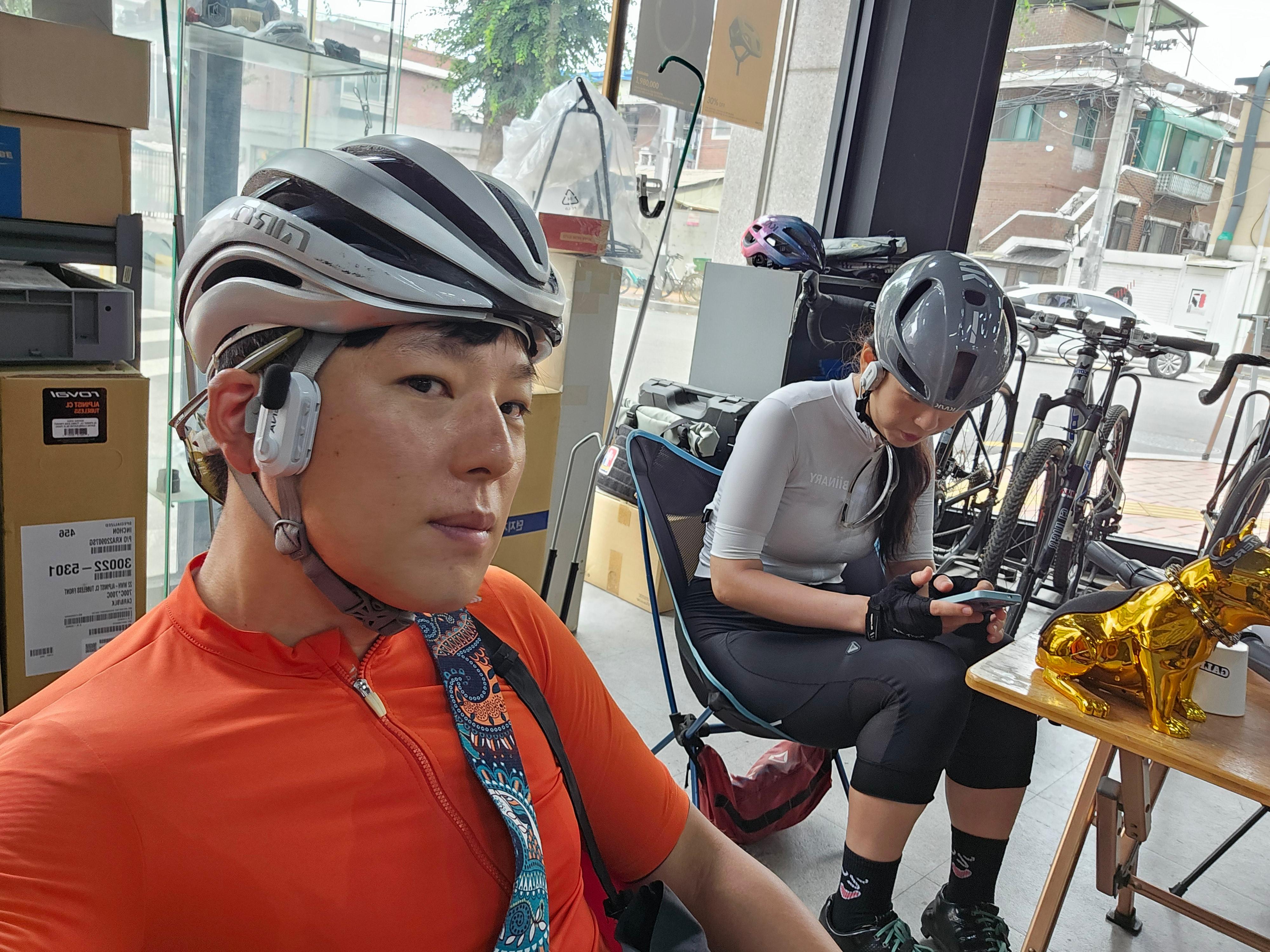 자전거 팀라이딩 소통장비 추천, 세나 바이컴20