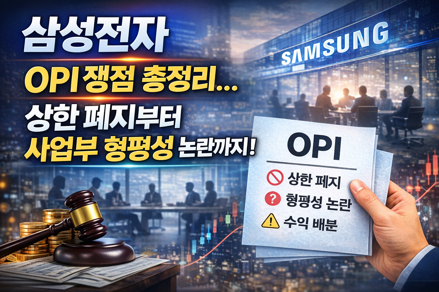 삼성전자 OPI 쟁점 총정리&hellip;상한 폐지부터 사업부 형평성 논란까지