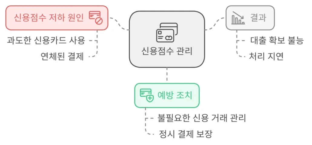신용점수 관리