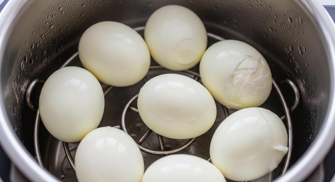 압력솥 구운계란 만들기 - 찜질방 버전