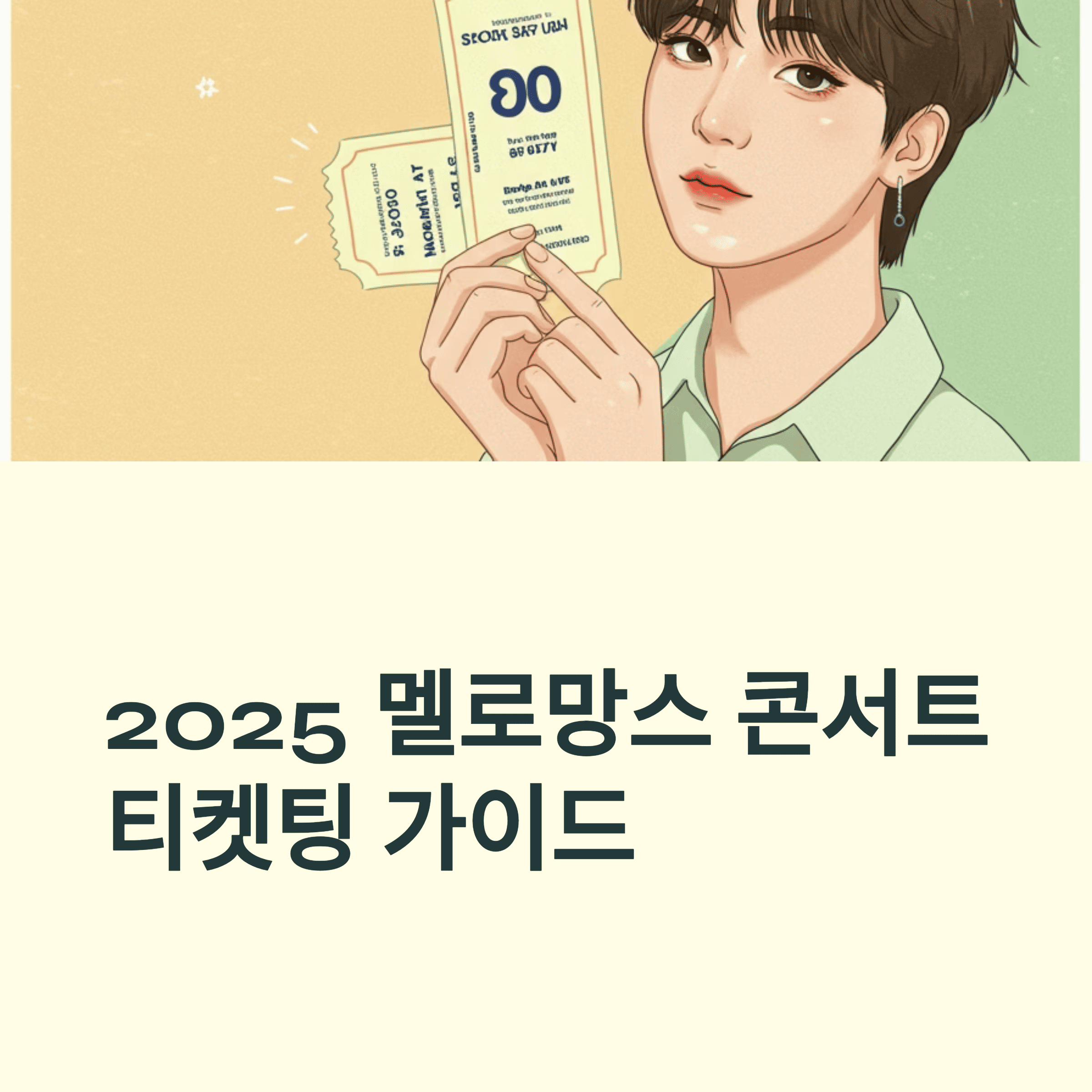 2025 멜로망스 콘서트 티켓팅