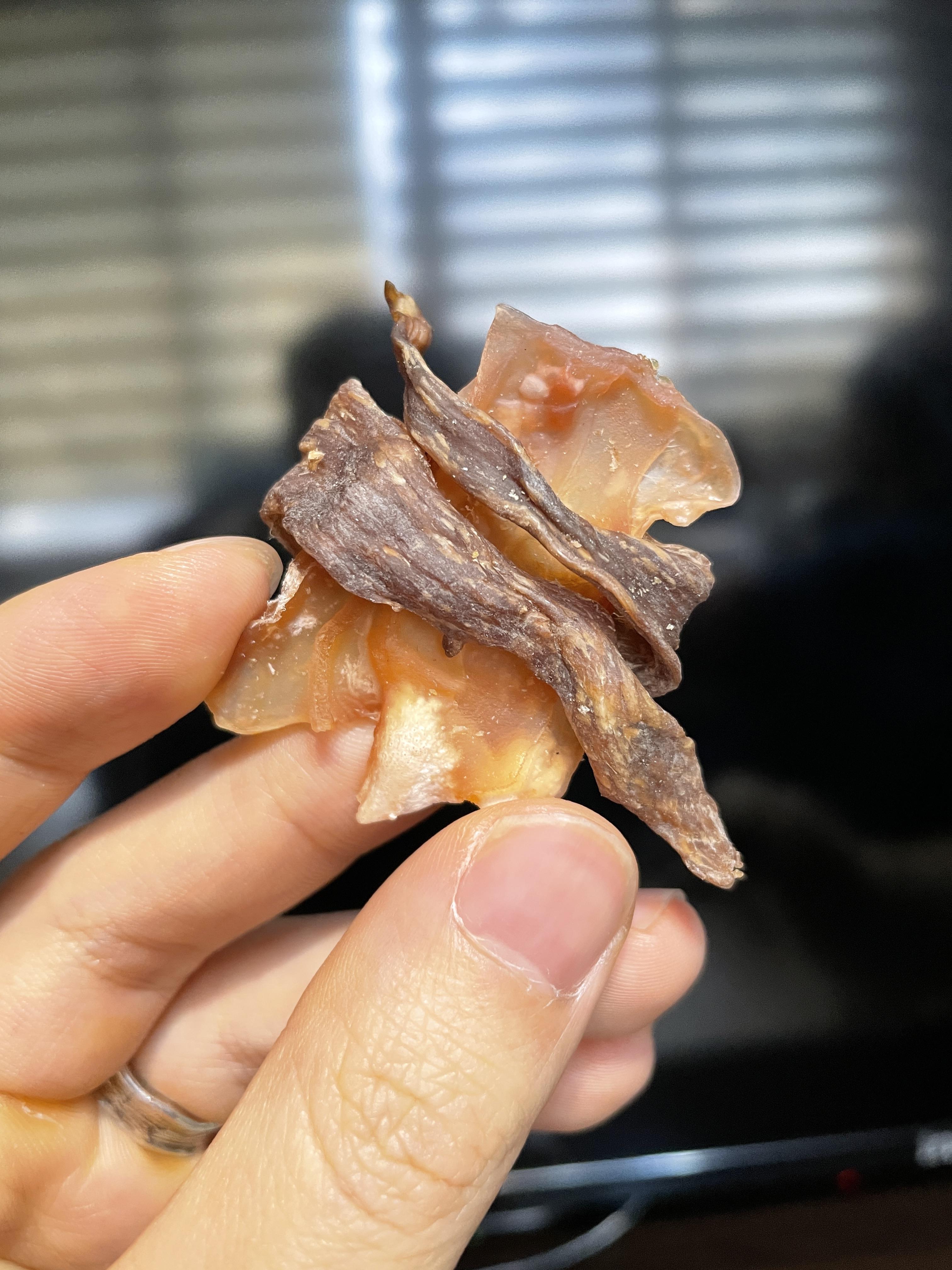 소 연골말이 실물