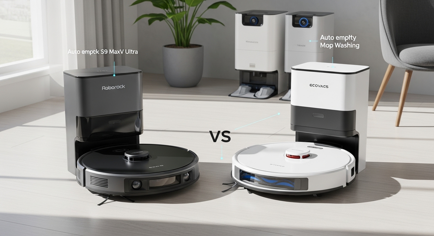 로보락 S9 맥스V 울트라 vs에코백스 X3 옴니