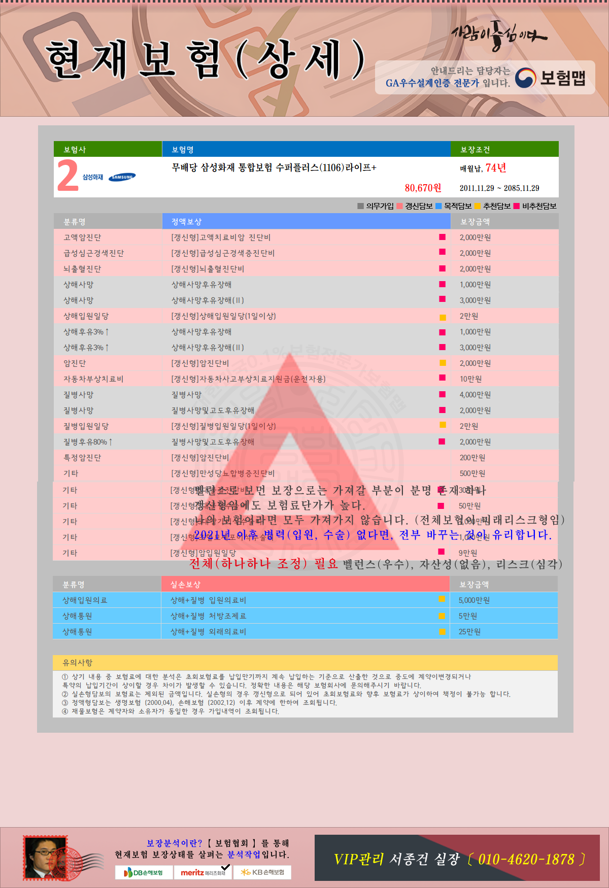 통합보험 수퍼플러스