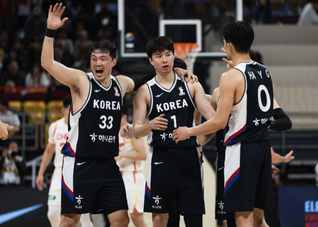 한국 대만 농구