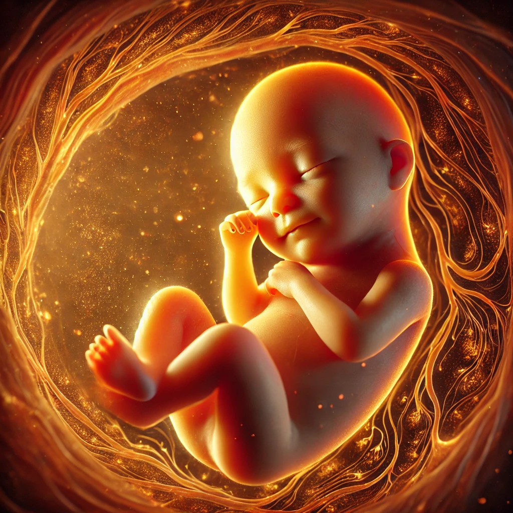 뱃 속에 있는 태아의 모습