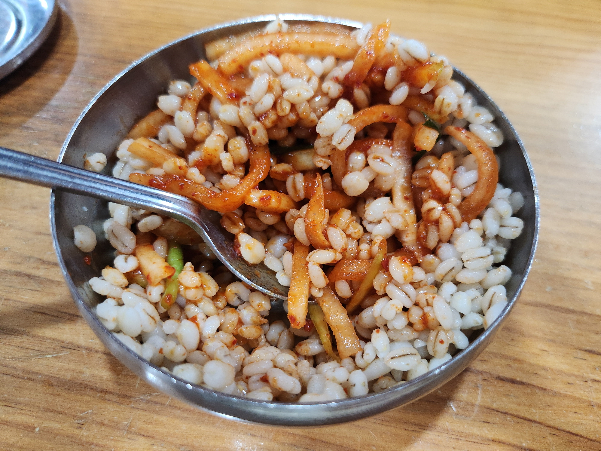 서운칼국수 - 보리밥2