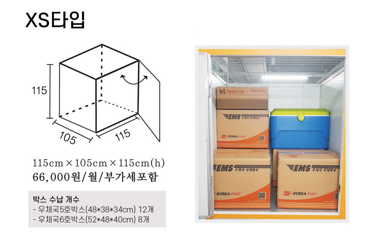네모스토리지-XS타입