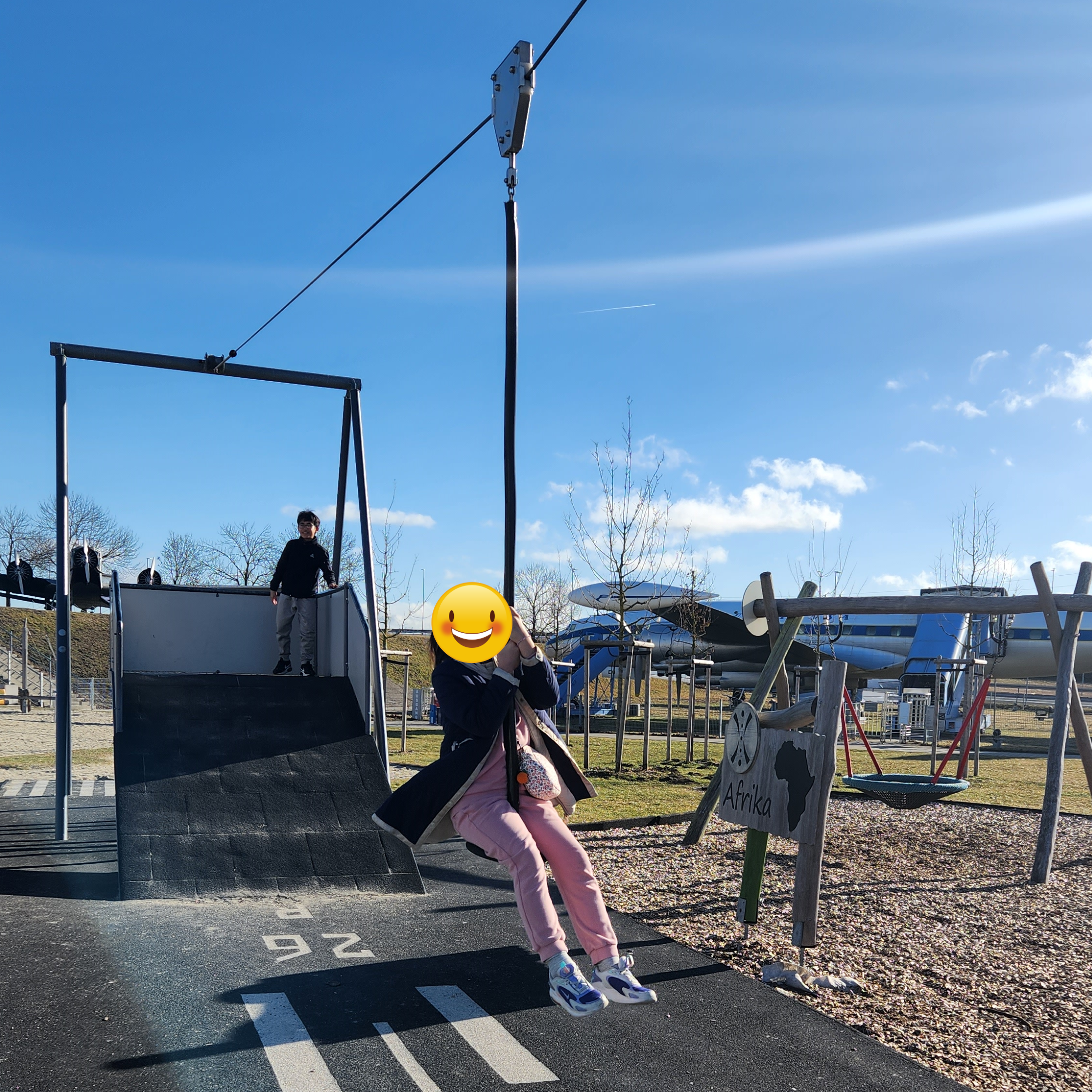 독일 뮌헨 공항 부근 Visitor Park 놀이터