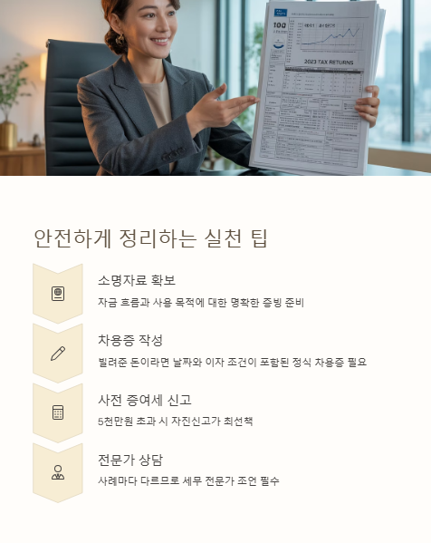 안전하게 정리하는 실천 팁