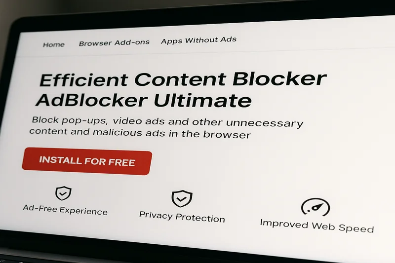 AdBlocker Ultimate 공식 웹사이트