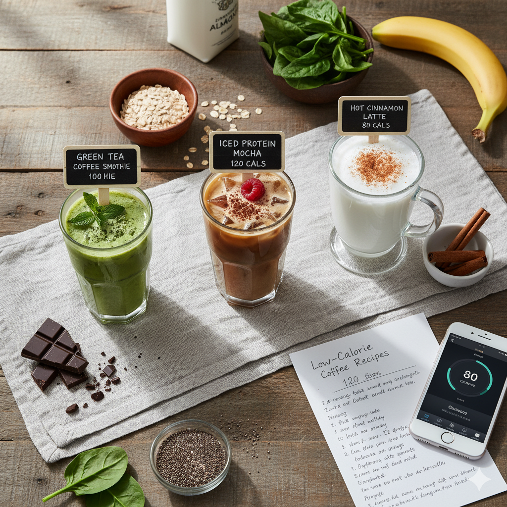 저칼로리 커피 다이어트 레시피 (이미지 생성:google)