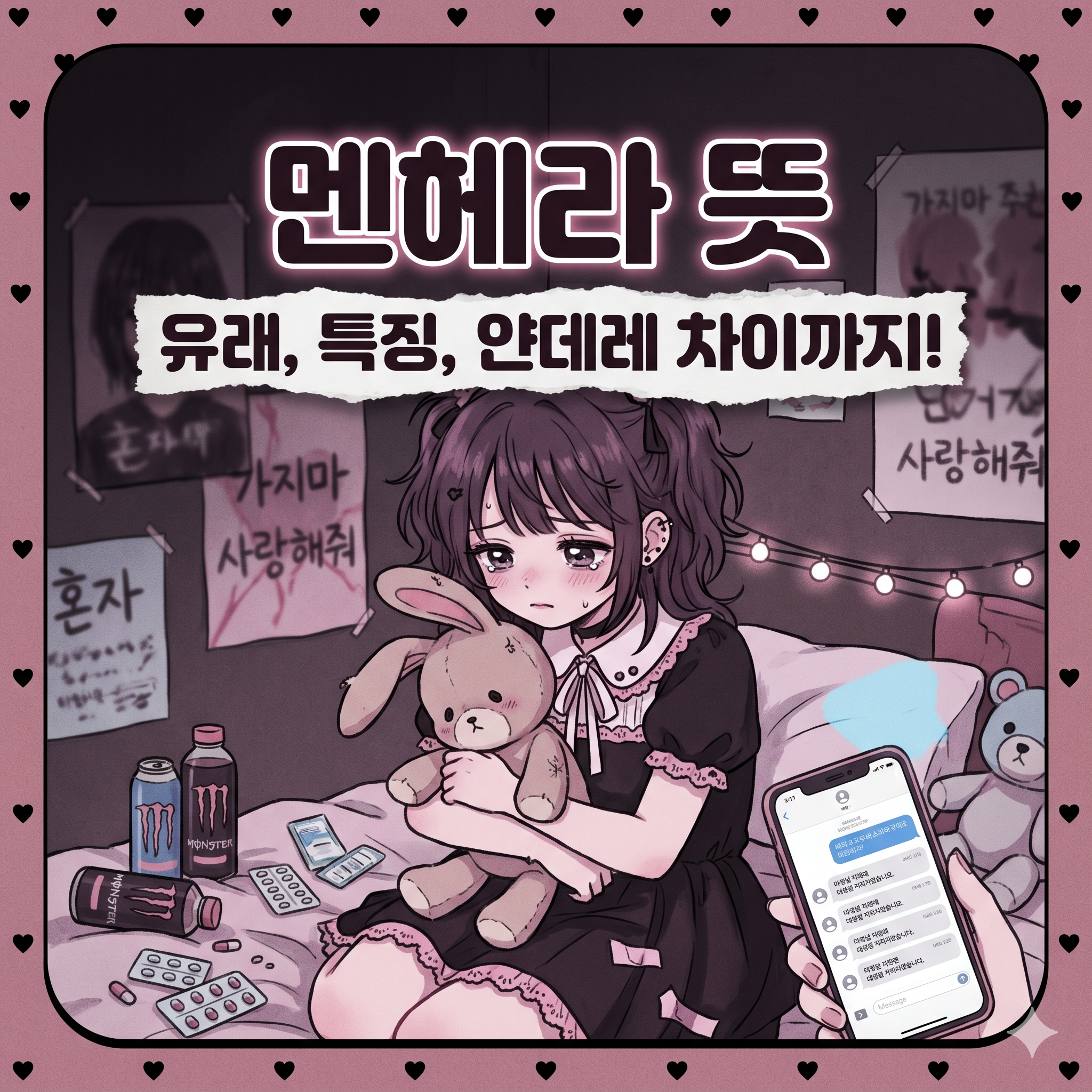 멘헤라 뜻 유래부터 서브컬처 특징까지 한눈에 정리