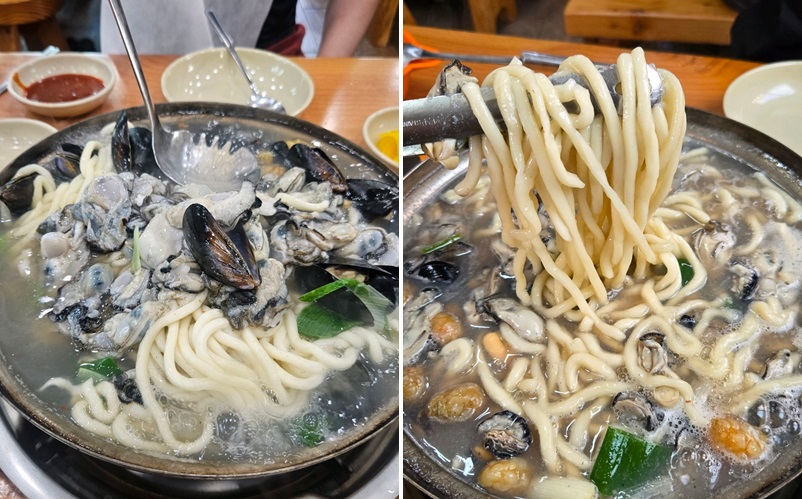 논산 강경해물칼국수