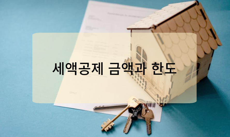 세액공제 금액과 한도