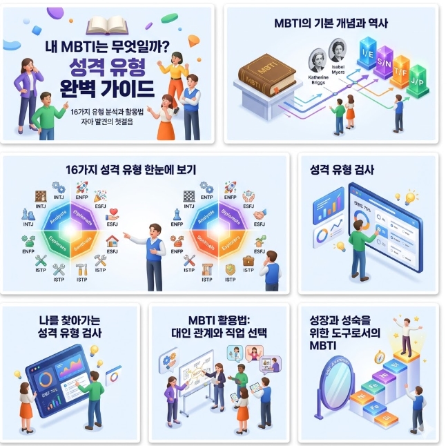 mbti 성격 유형 검사 방법