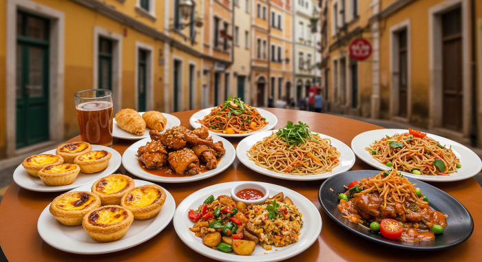 마카오 여행, 포르투갈식 퓨전 요리